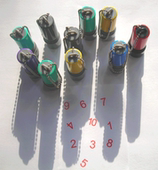 自动出油8MM 数字印章 挂链数字章 小数字章