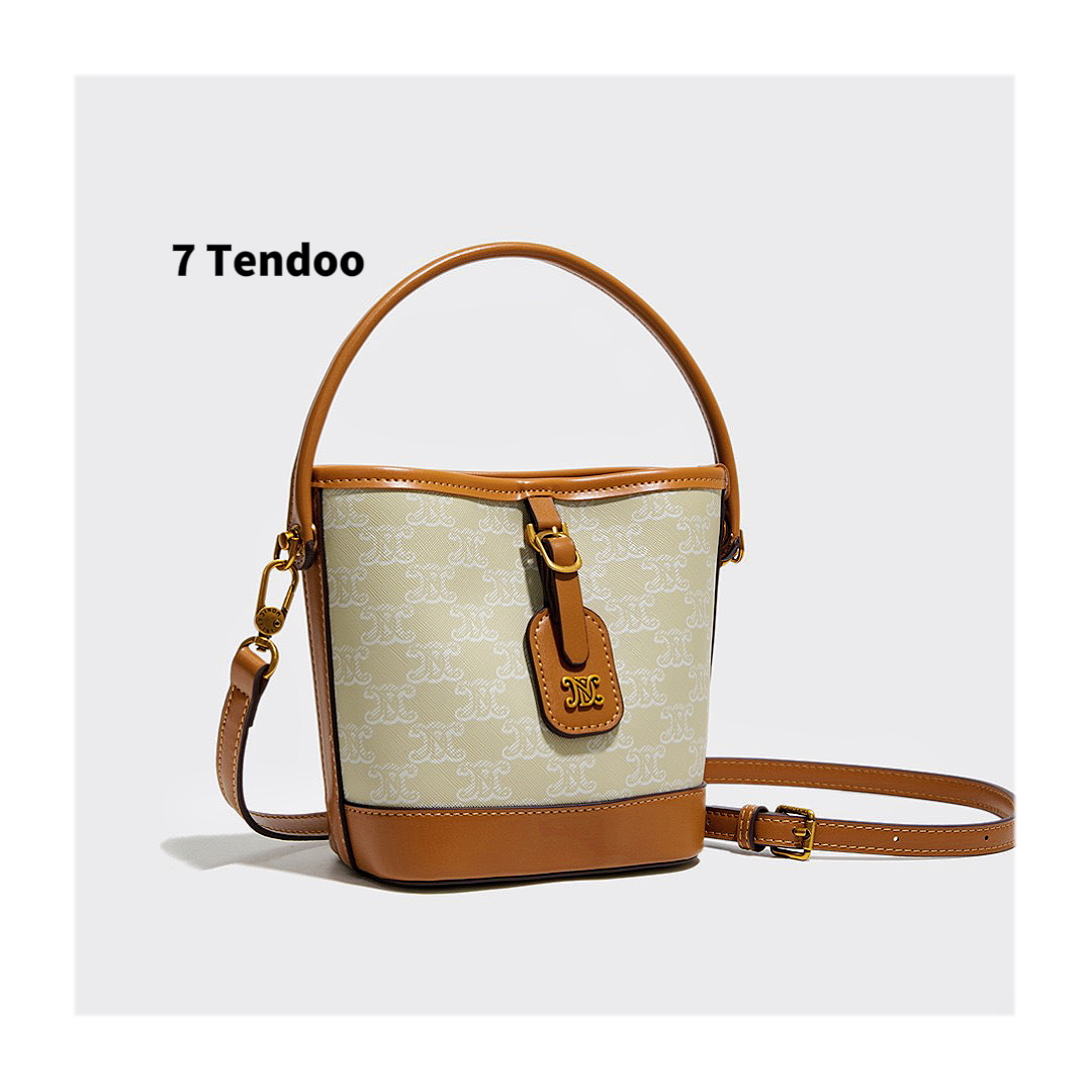 莫妮卡奇奇高级感小众撞色手提20