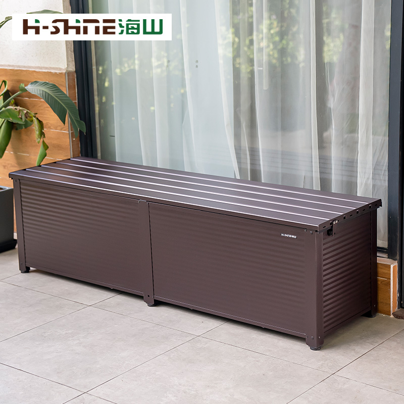 海山阳台铝合金储物柜户外庭院