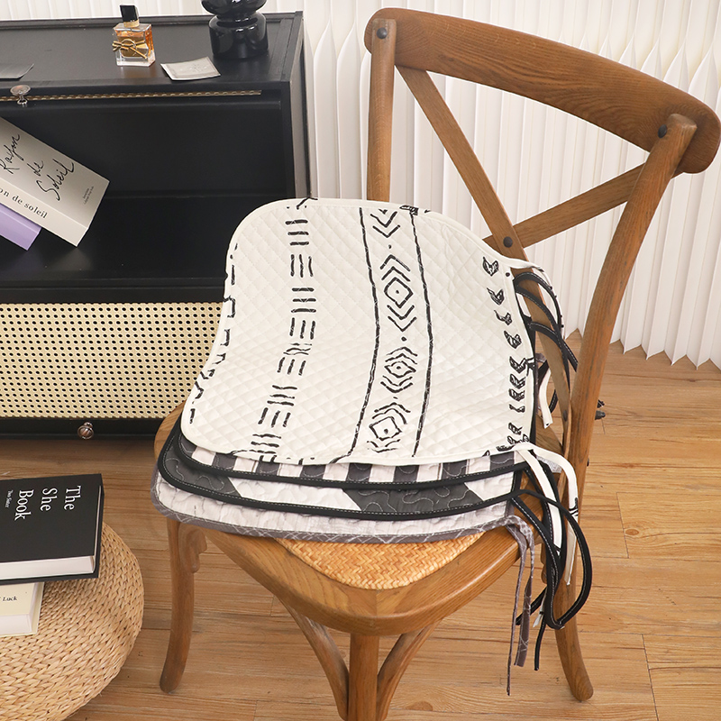 马蹄形坐垫椅子垫全棉薄款屁股垫