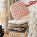 毛绒坐垫凳椅子垫屁垫加厚家用办公室久坐保暖学生宿舍软垫子冬季