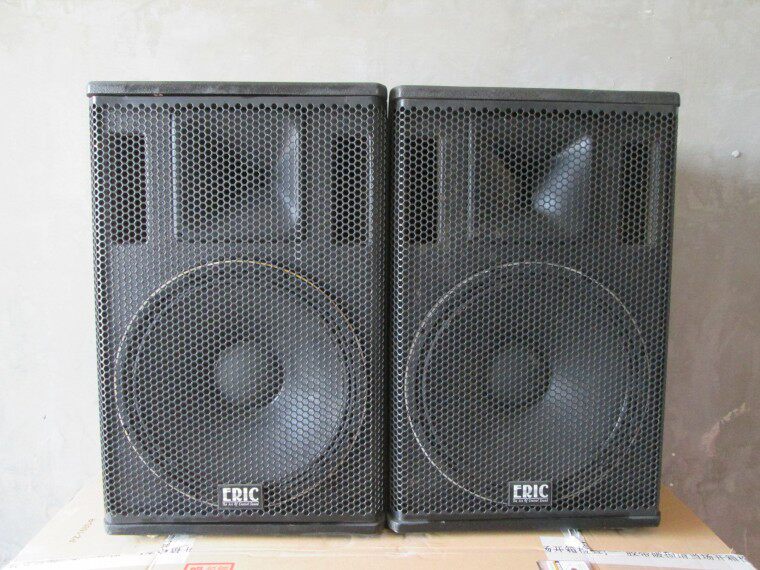 雷克15寸全频专业舞台音箱扬声器二手KTV包房K歌演出酒吧音响特价