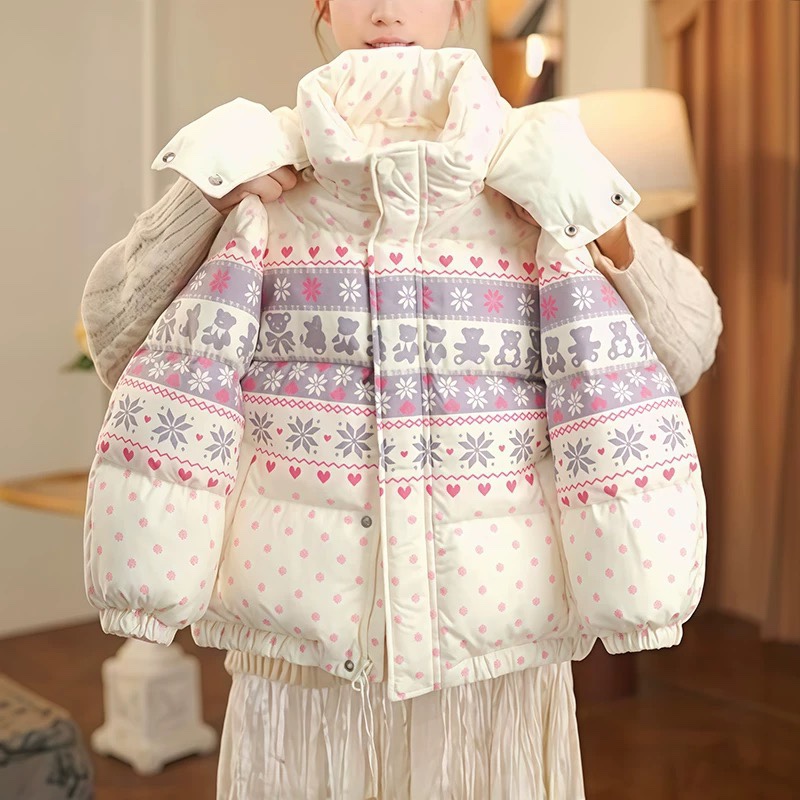 加厚羽绒棉洋气2025新款外套