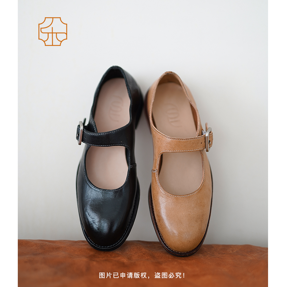 【妍妍专享】马皮玛丽珍鞋5039-310（跟高2.5cm）