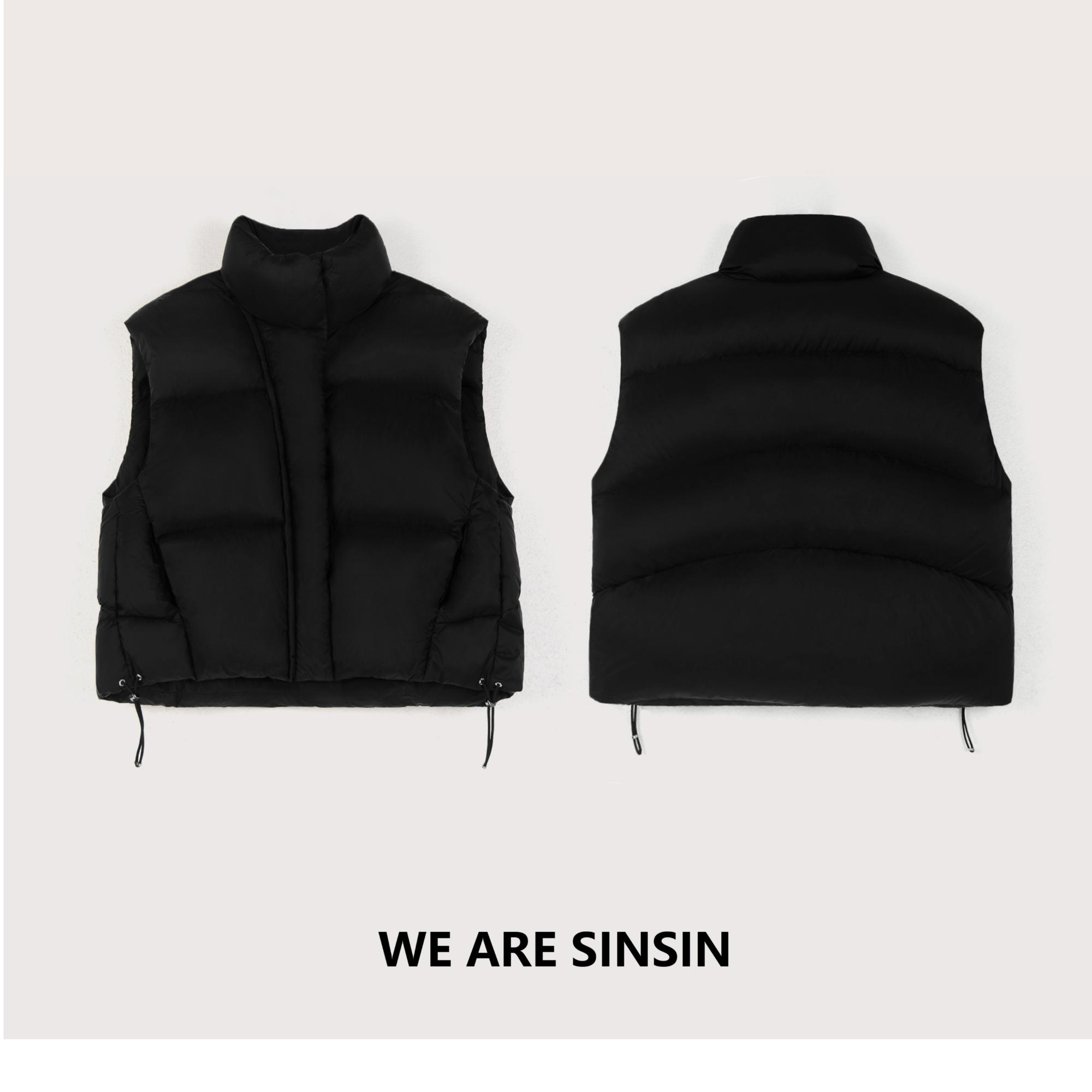 超蓬松保暖女士蓬松马甲