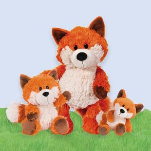 德国礼祺NICI森林朋友狐狸弗里达利飞利毛绒玩具公仔礼物包包挂件