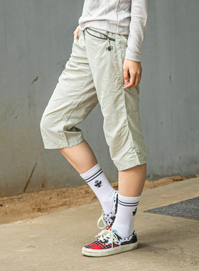 换季清仓专柜正品法国觅乐MILLET 女士轻薄清凉速干短裤五分七分