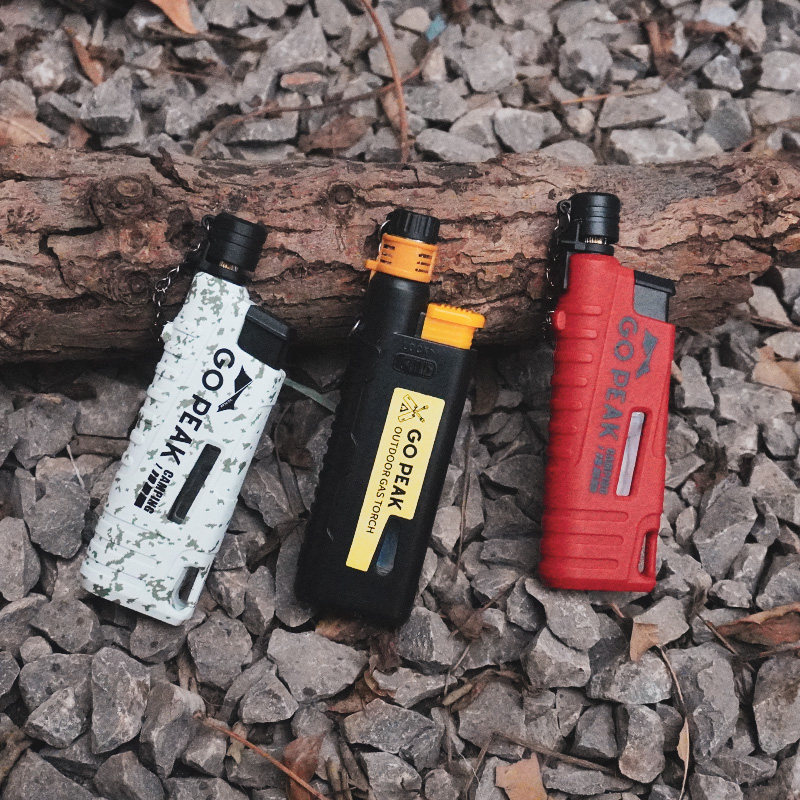 户外露营便携伸缩充气打火机