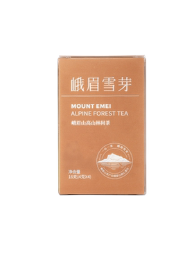 峨眉雪芽绿茶伴手礼金色版