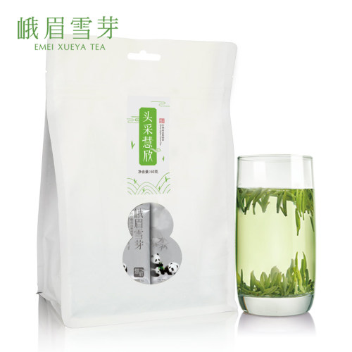 头采慧欣60g春茶雀舌峨眉雪芽