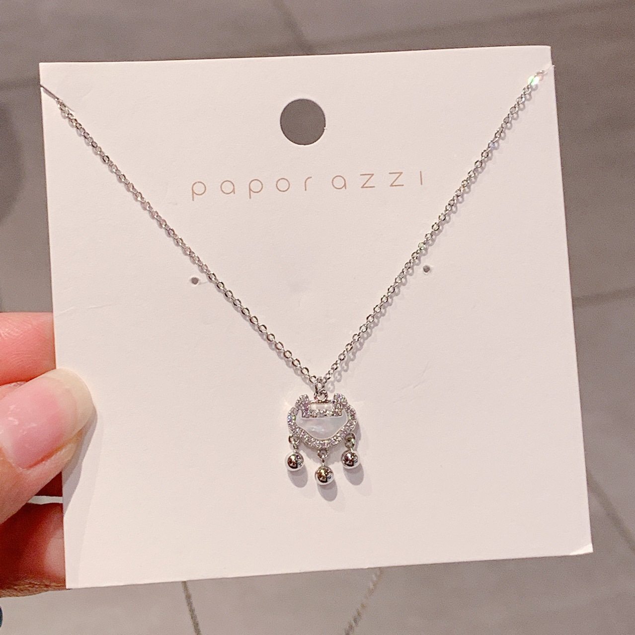 925纯银长命锁项链女简约ins中国风圆珠祥云福锁小众设计锁骨链潮