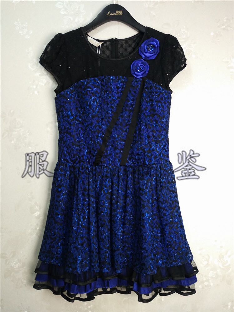 修身显瘦春夏蓝色908E气质时尚