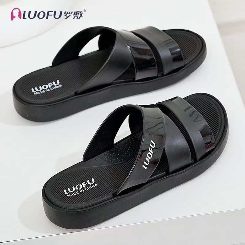 罗敷拖鞋婆婆居家女夏季防滑室内