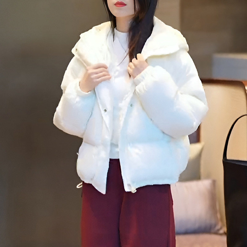 冬季棉袄今年流行爆款时尚连帽棉衣2026新款棉服短款加厚外套女