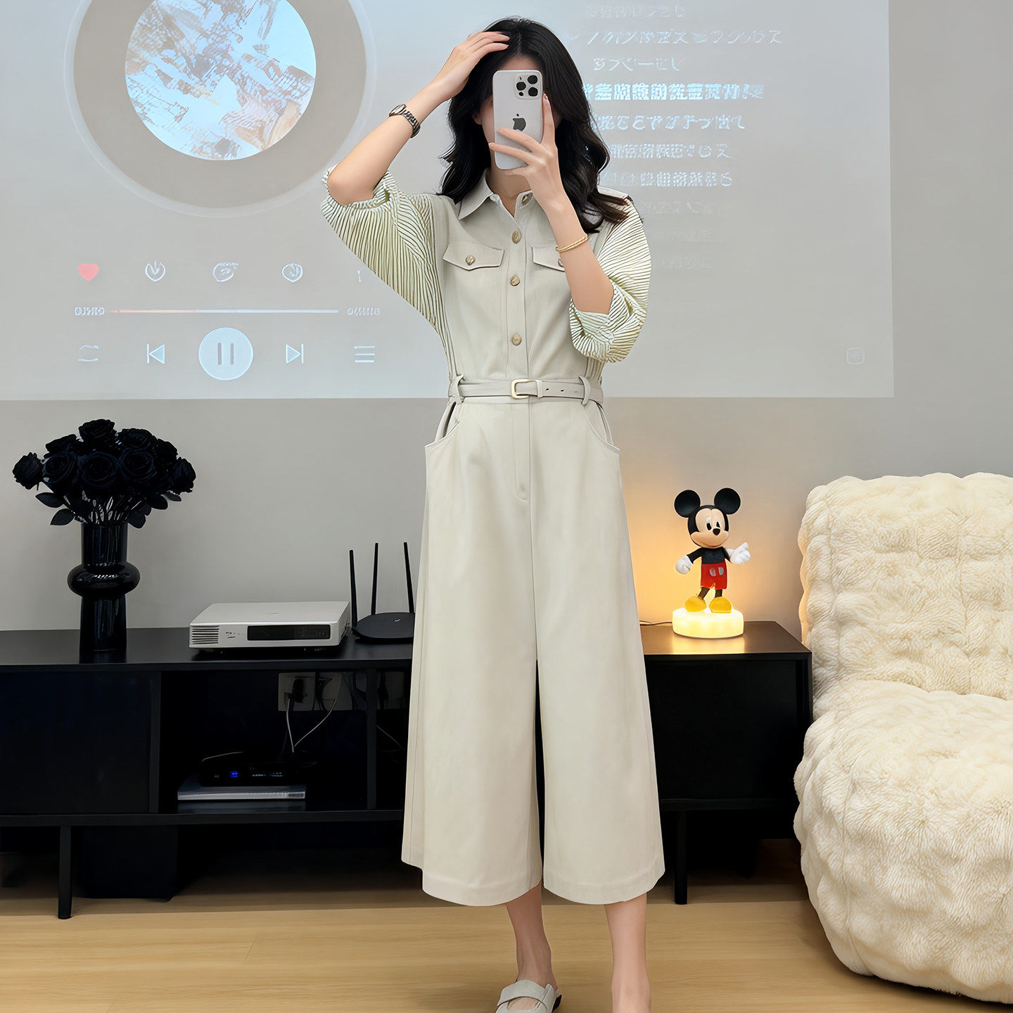 今年流行爆款洋气减龄连衣裙女春秋2026新款假两件衬衫领时尚裙子