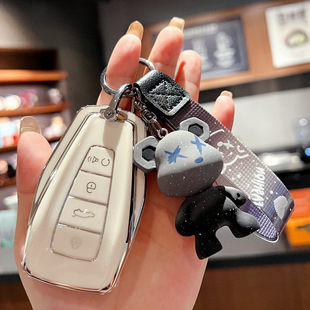 适用吉利帝豪钥匙套星瑞星越l缤瑞博越缤越车gs壳扣gl包s男女锁匙