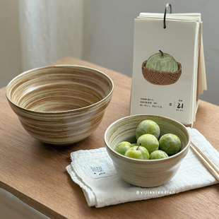 一家小店 福禄双全 像个葫芦的面碗 景德镇粗陶吃饭碗拌饭大碗