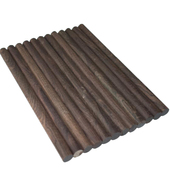 紫光檀木料1.5cm木棒实木圆棍木棒原木红木条料木棒棍佛珠雕刻料