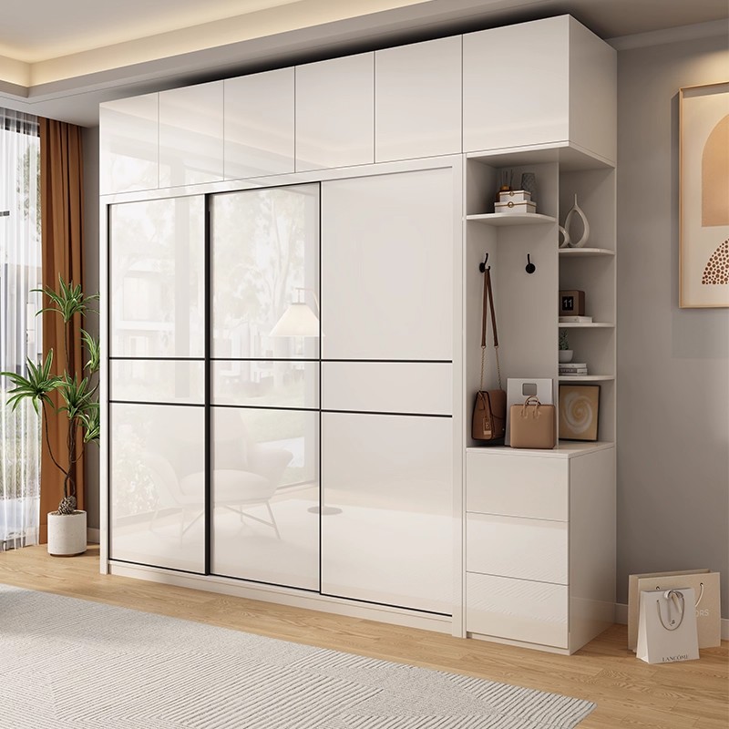 馨佰利衣柜家用卧室推拉门衣橱