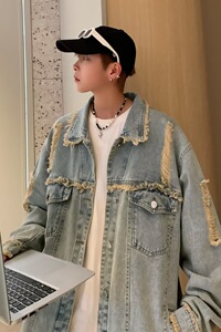 【网7】牛仔外套男女春秋款A079-JK8920-P50图片