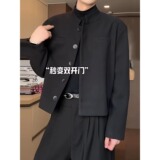 【网45】男士夹克男春秋休闲立领西装外套A079-W74-P58，男装西服，电商A079