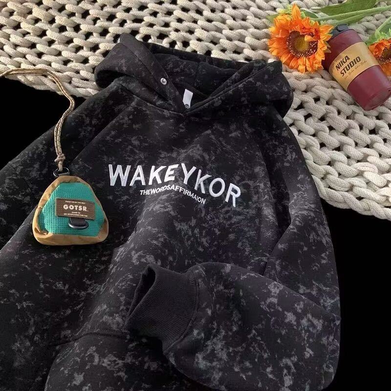 卫衣男连帽美式高重磅外套潮A079-D717-P43【网络图1】4-8XL元，女装短外套，电商A079