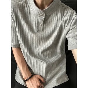 [003]短袖T恤男款夏季潮牌百搭半截袖上衣A079-S232-P38图片