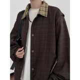 【21】25新款时尚文艺潮流气质流行双层夹克百搭A079-051-P51，男装夹克，电商A079