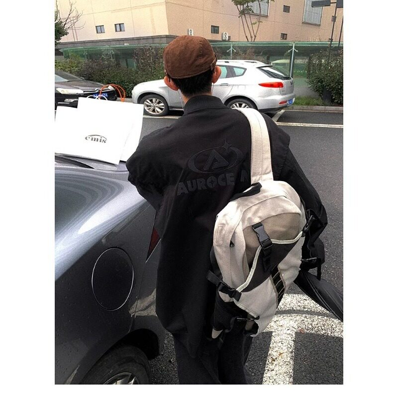 【网26】2025白色棒球服外套男春秋刺绣夹克衫A079-662-P62,男装夹克,电商A079