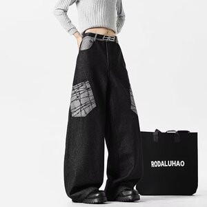 【96】5时尚牛仔裤日系流行简约百搭A079-K8390-P49,男装牛仔裤,电商A079