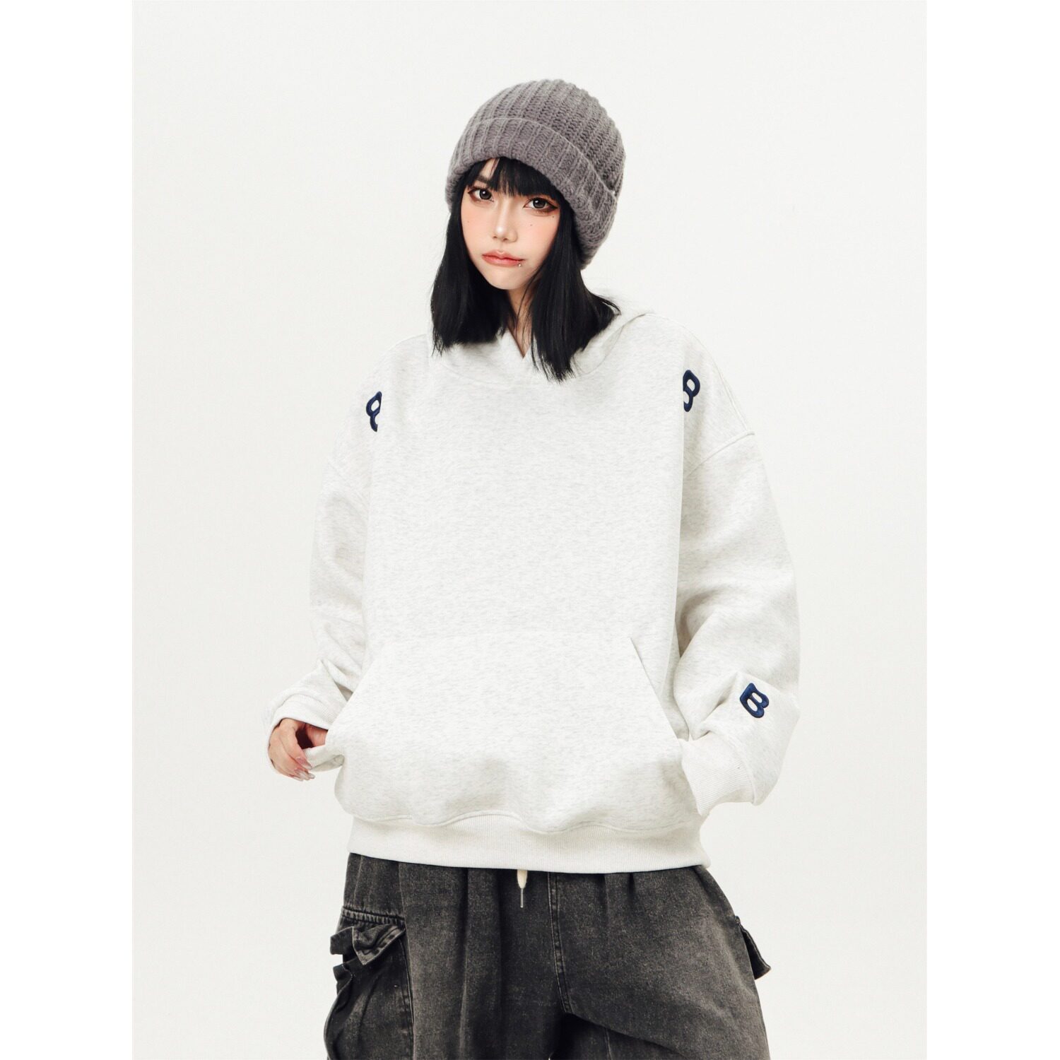【180】休闲连帽卫衣男女2025新款A079-116-P47,男装卫衣,电商A079