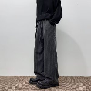 【网41】25新款宽松直筒水洗潮牌酷帅长裤子A079-A8067-P45图片
