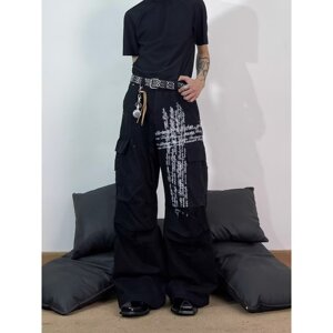 【191】双面字母印花绣褶皱水洗工装A079-779-P56,男装工装外套,电商A079