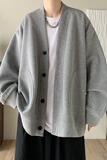 【网97】25V领开衫卫衣男秋冬休闲加绒百搭外套A079-JK50=P39-45，女装短外套，电商A079