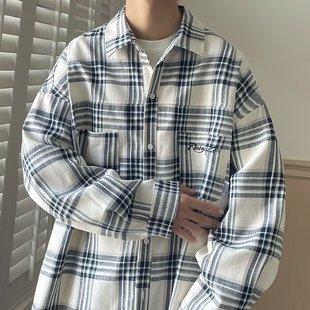 衬衫 格子长袖 男女春秋季 A079 P36 7002 网图4