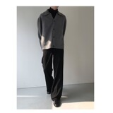 【网59】翻领针织衫早秋新款上衣潮长袖秋冬A079-874-P54，男装针织衫/毛衣，电商A079