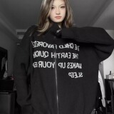 25印花立领开衫毛衣Cleanfit慵懒风软糯针织衫外套A079-M241-P57，男装针织衫/毛衣，电商A079