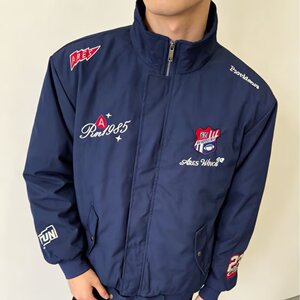 [001]章刺绣连帽棒球服男女春秋新款外套A079-J782-P68图片