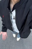 【234】25立领新款外套男秋季夹克潮流高A079-JK030-P58，男装夹克，电商A079