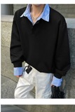 【网22】长袖T恤休闲上衣服A079-Y154-P39，男装T恤，电商A079