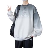 卫衣装男圆领长袖青年渐变色A079-W06-P37【网络图1】4-8XL元，男装卫衣，电商A079