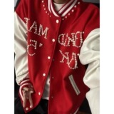 【网图有货10】拼接撞色棒球服外套A079-WT77-P64，男装夹克，电商A079