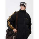 【网47】冬季新款撞色格子拼接棉服A079-MY77-P69，男装棉衣，电商A079