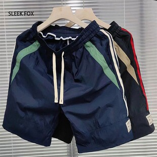 [002]休闲运动五分裤速干透气沙滩裤情侣短裤潮A079-CK147-P27