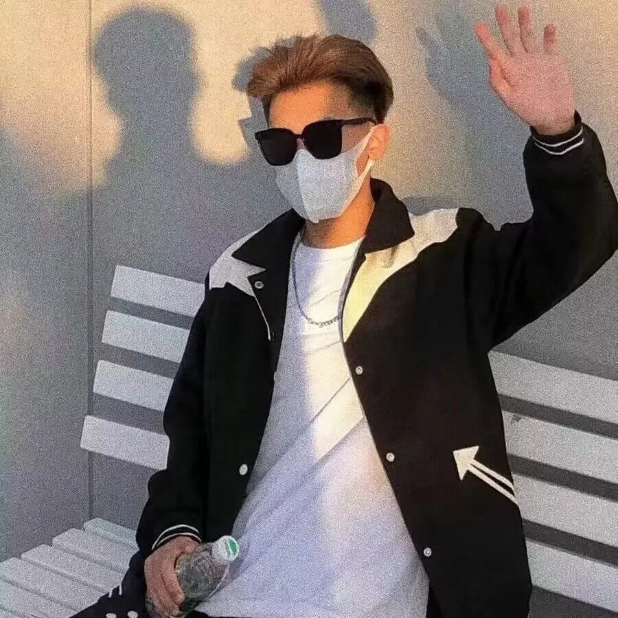 【网61秋季撞色拼接棒球服外套男宽松休闲百搭夹克A079-W702-P44,男装夹克,电商A079