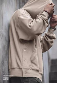 【189】连帽卫衣宽松慵懒风大码外套头男潮A079-W50-P45-48图片