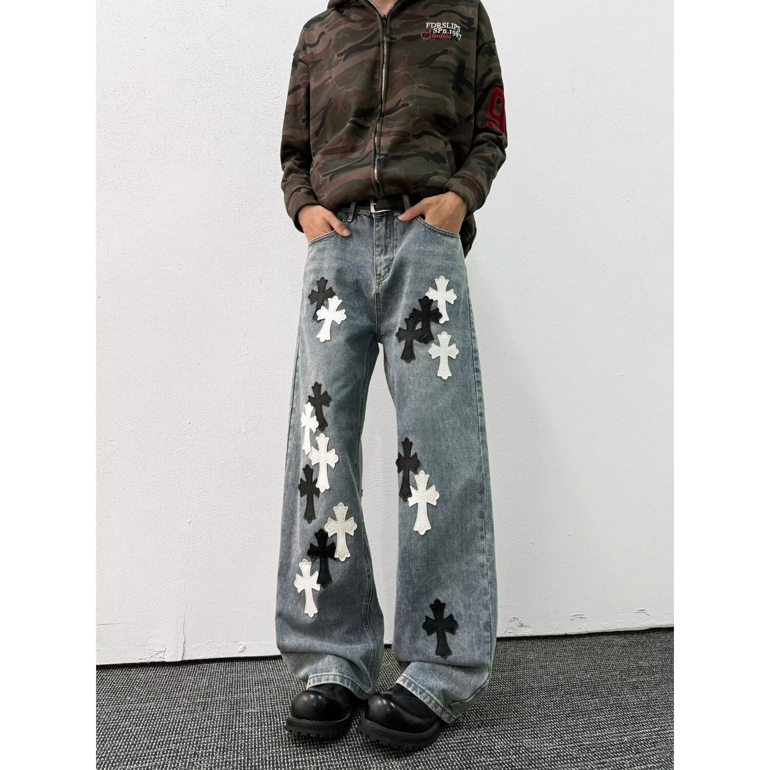 【网119】日系牛仔裤A079-N7070-P58，男装牛仔裤，电商A079