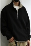 【网120】25秋宽松半拉炼卫衣男覆A079-T52-P41，男装卫衣，电商A079