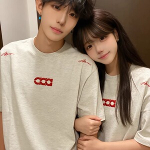 [003]情侣宽松短袖T恤A079-3295-P35，男装T恤，电商A079