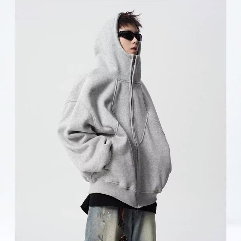 【52】休闲加厚连帽开衫外套A079-W31-P48-50,女装短外套,电商A079